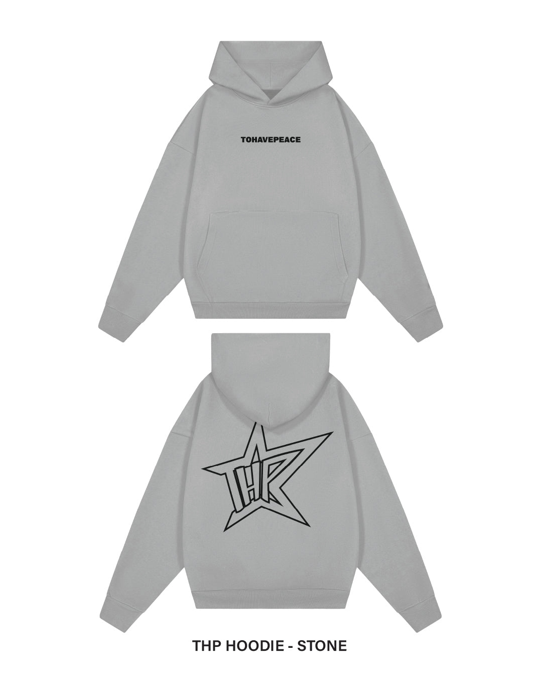 THP HOODIE - STONE