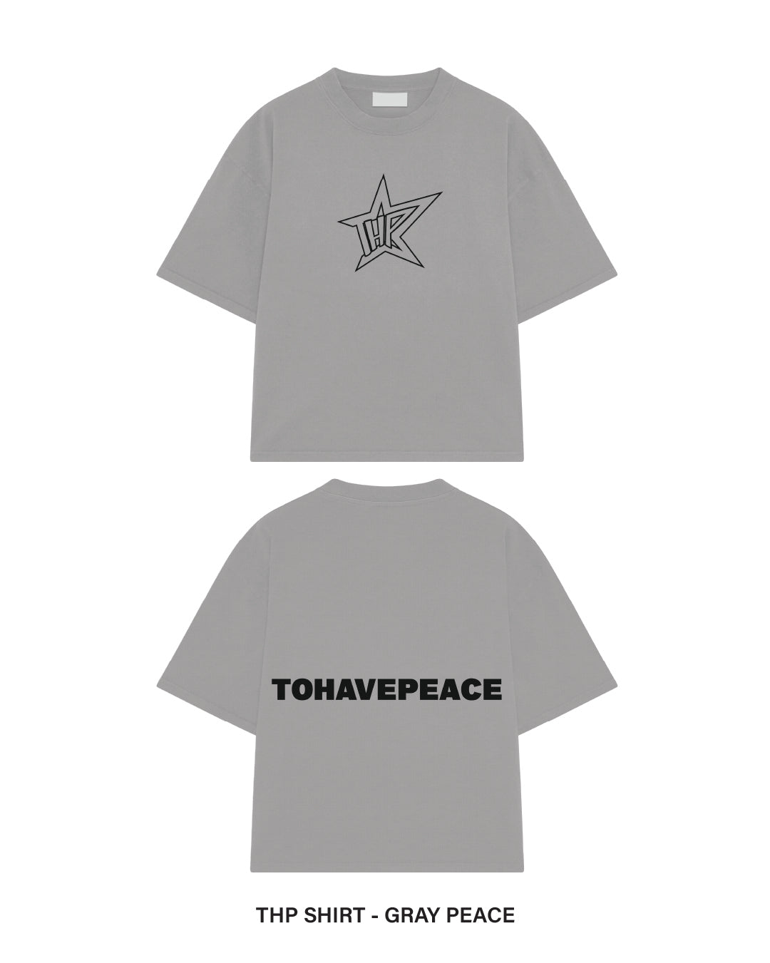 THE SHIRT - GRAY PEACE
