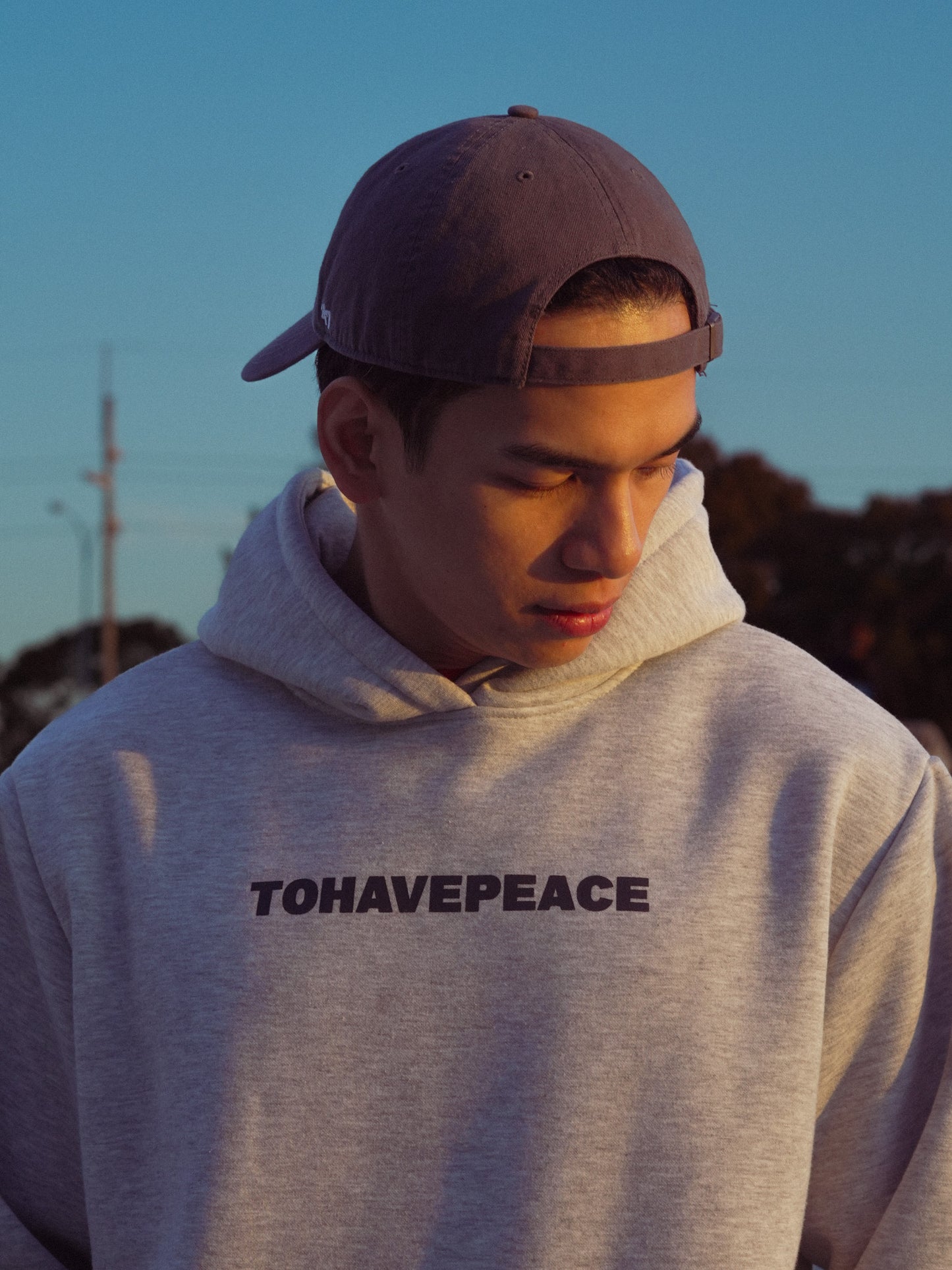 THP HOODIE - STONE