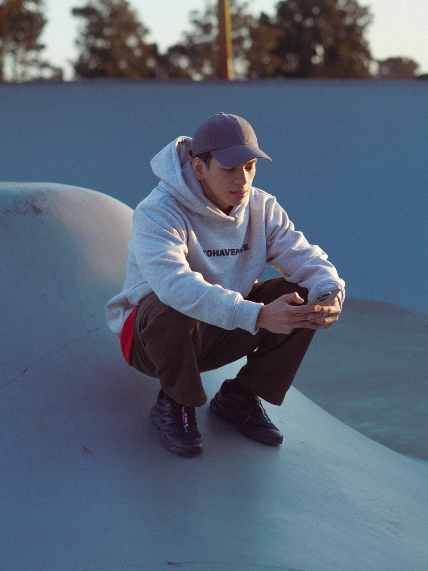 THP HOODIE - STONE