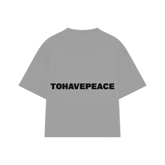 THE SHIRT - GRAY PEACE