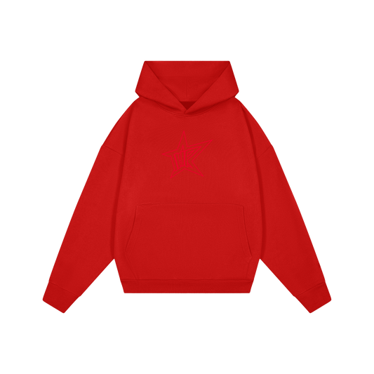 THP HOODIE - RED VISION