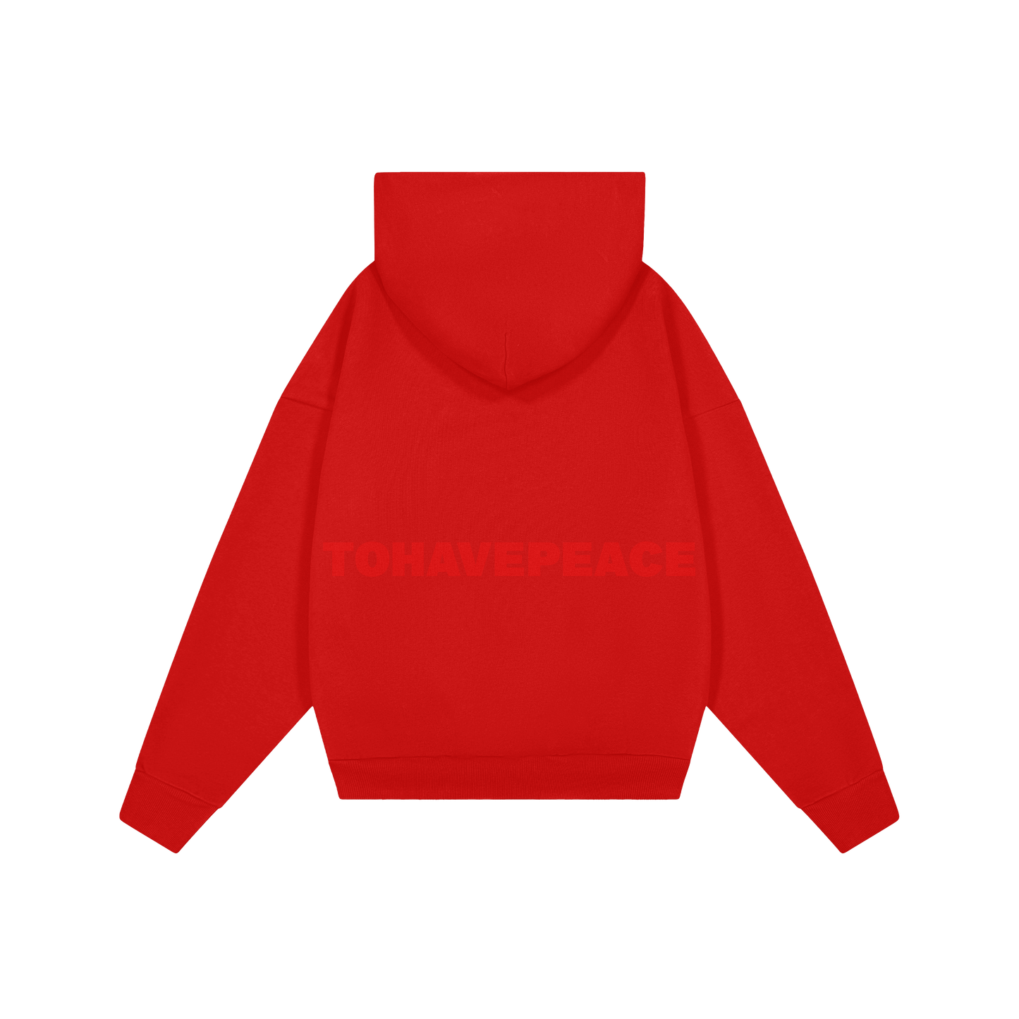 THP HOODIE - RED VISION