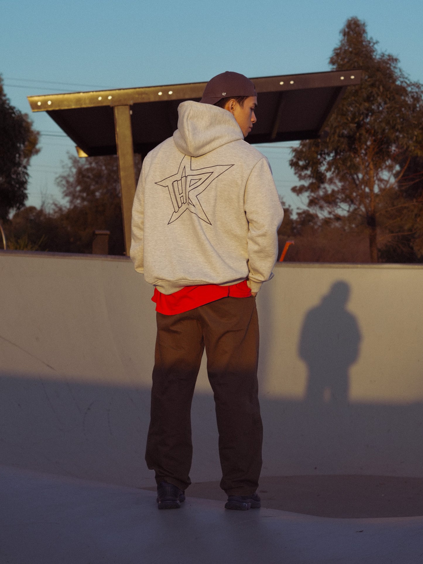 THP HOODIE - STONE